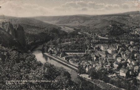 Bad Münster am Stein - Blick von der Gans Bad Münster am Stein - Blick von der Gans