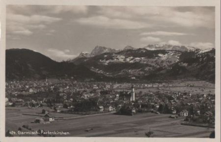 Garmisch-Partenkirchen - Ansicht Garmisch-Partenkirchen - Ansicht