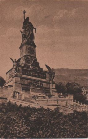 Rüdesheim, Niederwalddenkmal - Nationaldenkmal Rüdesheim, Niederwalddenkmal - Nationaldenkmal