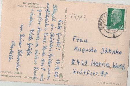 Burgstädt - Karl-Liebknecht-Hain Burgstädt - Karl-Liebknecht-Hain
