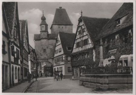 Rothenburg - Rödergasse Rothenburg - Rödergasse