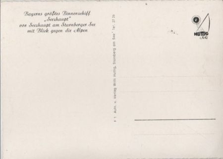 Seeshaupt - Binnenschiff Seeshaupt - Binnenschiff