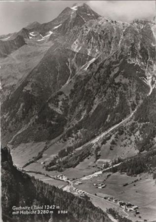 Gschnitz - Österreich - mit Habicht Gschnitz - Österreich - mit Habicht