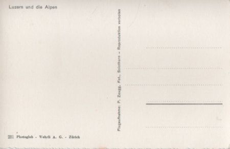 Luzern - Schweiz - von oben