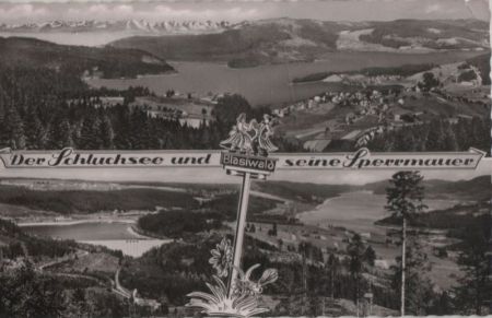 Schluchsee - mit Sperrmauer Schluchsee - mit Sperrmauer