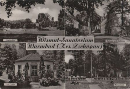 Wolkenstein-Warmbad - Wismut-Sanatorium Wolkenstein-Warmbad - Wismut-Sanatorium