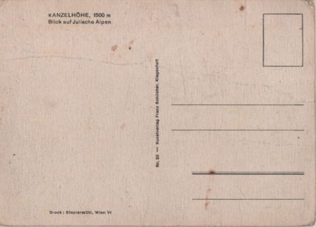 Kanzelhöhe - Österreich - Blick auf Julische Alpen