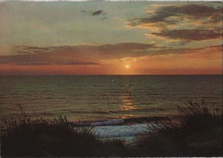 Meer teifstehende Sonne Meer teifstehende Sonne