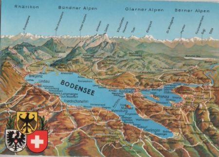 Bodensee - Übersicht Bodensee - Übersicht
