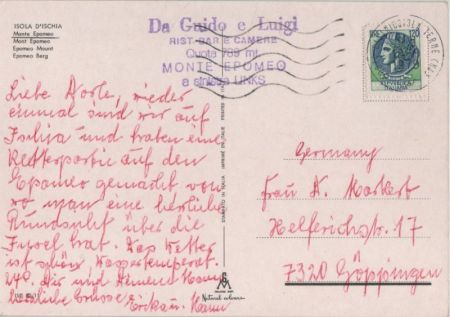 Ischia - Italien - Monte Epomeo