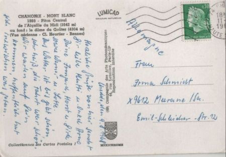 Chamonix-Mont-Blanc - Frankreich - Piton Central