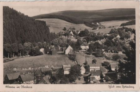 Altenau, Harz - Blick vom Rotenberg Altenau, Harz - Blick vom Rotenberg