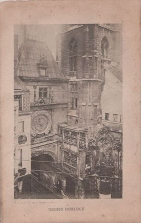 Grosse Horloge Teil einer Kirche Grosse Horloge Teil einer Kirche