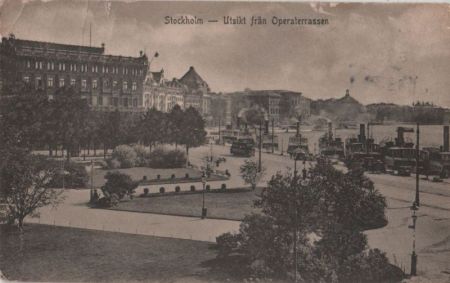 Stockholm - Schweden - fran Operaterrassen Stockholm - Schweden - fran Operaterrassen