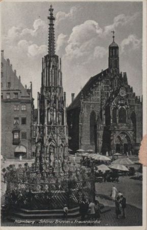 Nürnberg - Schöner Brunnen Nürnberg - Schöner Brunnen