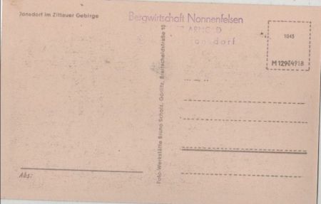 Jonsdorf - Nonnenfelsen Jonsdorf - Nonnenfelsen