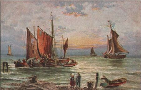 Segelschiffe im Meer Segelschiffe im Meer