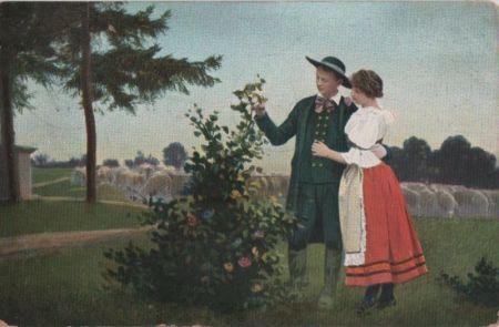 Mann und Frau im Grünen Mann und Frau im Grünen