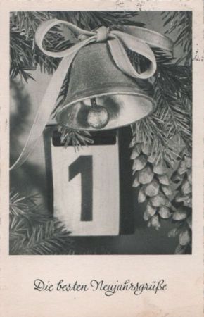Neujahrsgrüße mit Kalenderblatt Neujahrsgrüße mit Kalenderblatt