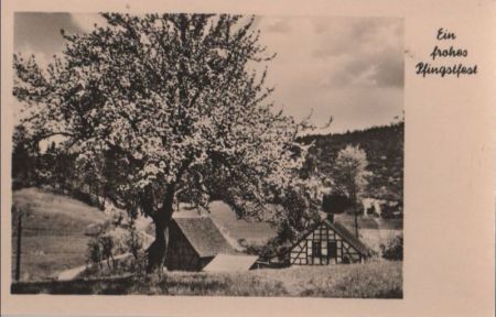 Pfingstgruß Fachwerkhaus Pfingstgruß Fachwerkhaus
