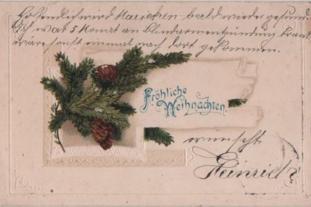 Fröhliche Weihnachten Zweig Fröhliche Weihnachten Zweig