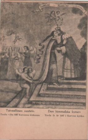 Den himmelsja kyssen Tavla 1687 Den himmelsja kyssen Tavla 1687