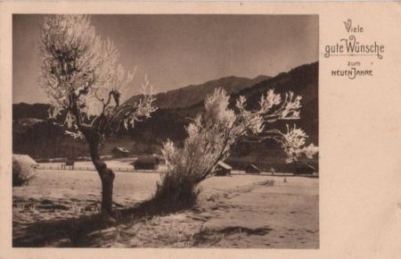 Zum neuen Jahre Landschaft Zum neuen Jahre Landschaft