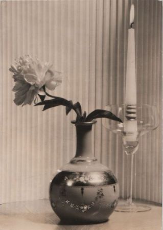 Zum Geburtstag Kerze und Vase Zum Geburtstag Kerze und Vase