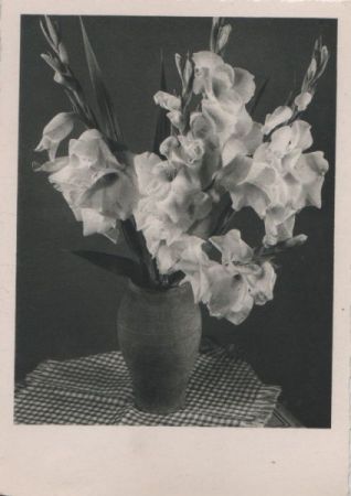 Blühende Blumen hohe Vase Blühende Blumen hohe Vase