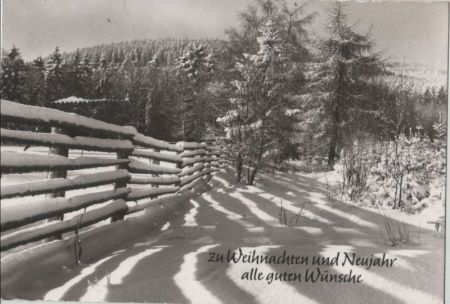 Zu Weihnachten Schneelandschaft Zu Weihnachten Schneelandschaft