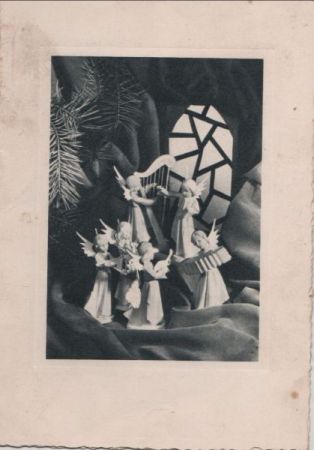Frohes Weihnachtsfest Klappkarte, innen bedruckt Frohes Weihnachtsfest Klappkarte, innen bedruckt