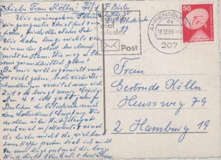 Frohes Weihnachtsfest Kerze