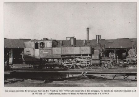 Lokomotive Baureihe 73 in Nürnberg Lokomotive Baureihe 73 in Nürnberg