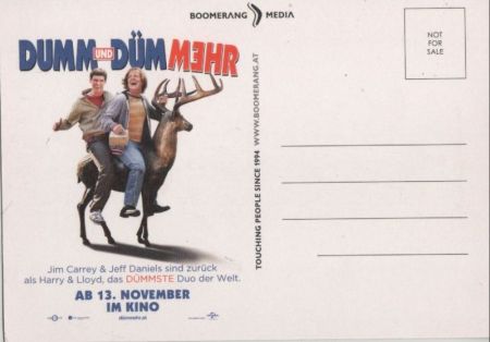 Möpsige Erinnerungen Werbekarte für Film Möpsige Erinnerungen Werbekarte für Film