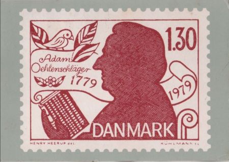 Briefmarke vorne als Bild, hinten echt Briefmarke vorne als Bild, hinten echt