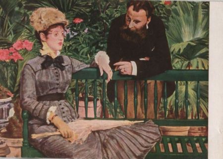Manet Im Wintergarten Manet Im Wintergarten