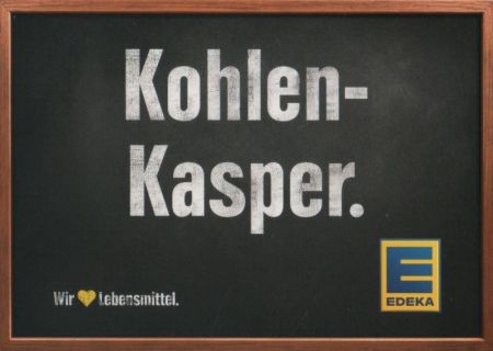 Kohlenkasper Werbung Edeka Kohlenkasper Werbung Edeka
