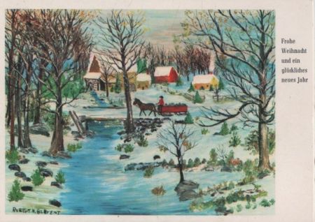 Frohe Weihnacht Winterlandschaft Frohe Weihnacht Winterlandschaft