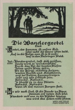 Wandergretel Worte: Karl Müller Wandergretel Worte: Karl Müller