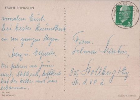 Frohe Pfingsten blühender Zweig Frohe Pfingsten blühender Zweig