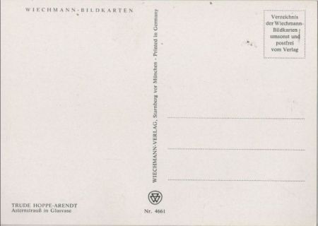 Trude Hoppe-Arendt Asternstrauß Trude Hoppe-Arendt Asternstrauß