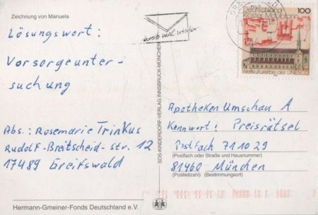 Zeichnung Manuela Zeichnung Manuela