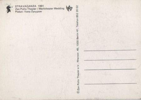 Werktheater Wedding Stravaganza 1991 Werktheater Wedding Stravaganza 1991
