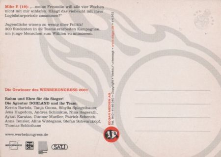 Werbekongress 2001
