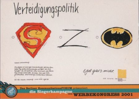 Verteidigungspolitik Werbung Verteidigungspolitik Werbung