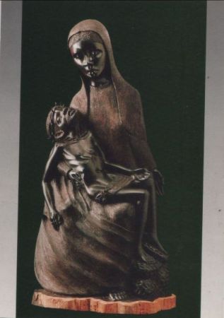 Afrikanische Pieta St. Marien in Berlin Afrikanische Pieta St. Marien in Berlin