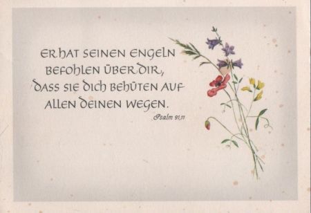 Er hat seinen Engeln befohlen Psalm Er hat seinen Engeln befohlen Psalm