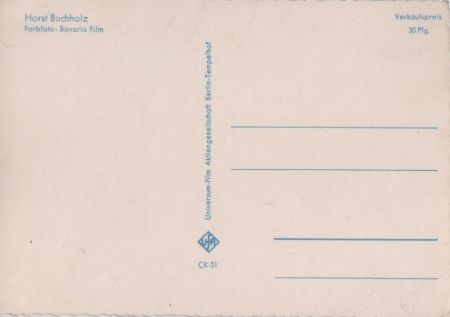 Horst Buchholz Schauspieler Horst Buchholz Schauspieler