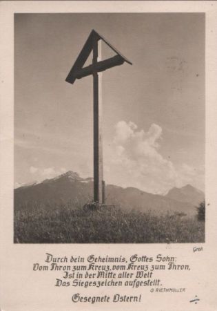 Gesegnete Ostern Kreuz Gesegnete Ostern Kreuz