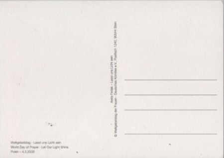 Lasst uns Licht sein Weltgebetstag Lasst uns Licht sein Weltgebetstag